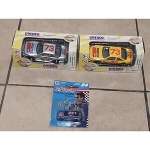 GOLDEN WHEEL PEPSI NASCAR #73 VINTAGE SILVER CAR ORIGINAL BOX DIE CAST METAL NIB